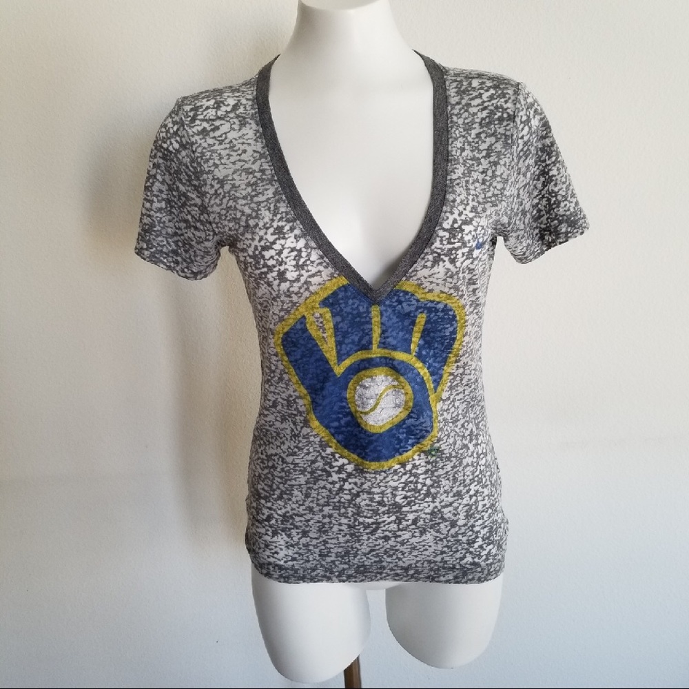 Milwaukee Brewers | Nike | burnout tee | S - Picture 1 of 4